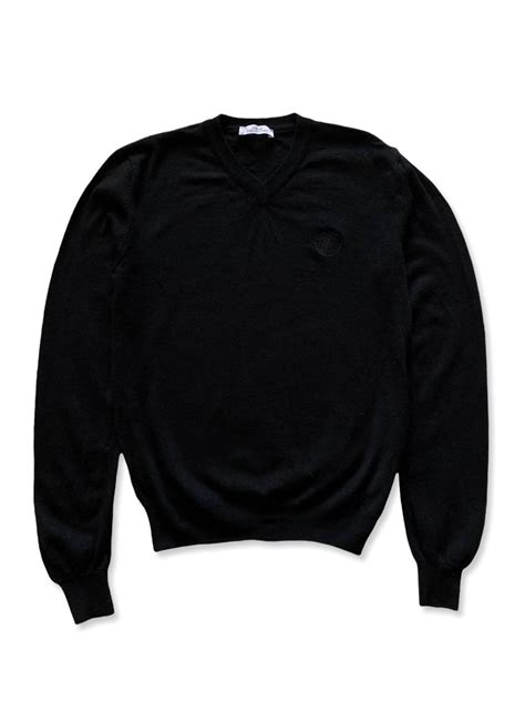 versace collection v neck sweater|Versace sweater price.